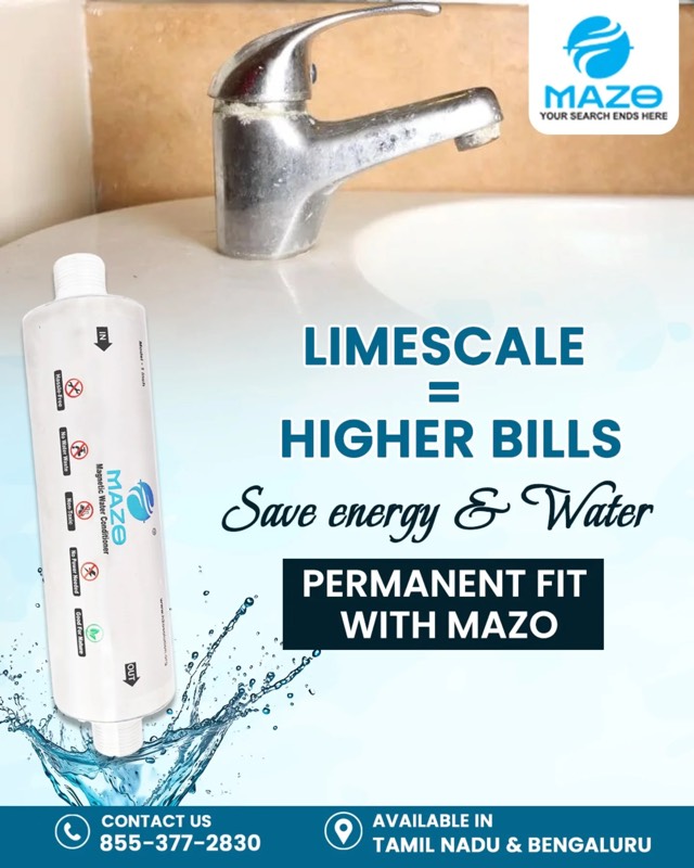 Water conditioner in Bangalore home